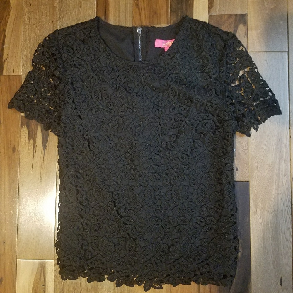 🌟🆕Catherine Malandrino Black Top
